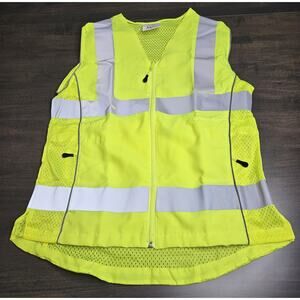 8 Pack of PIP High-Visibility Vests New 302-0312 Type R Class 2 Women's Medium